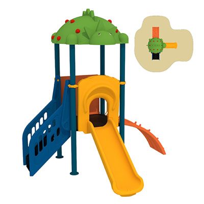 Комбинирано детско игрално съоръжение модел: CXS 01-8