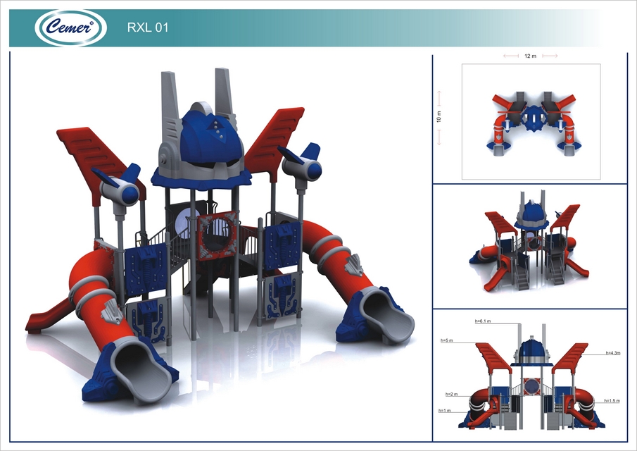 Комбинирано детско игрално съоръжение - RXL01 - Image 2