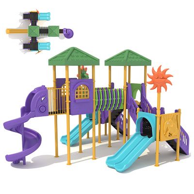 Комбинирано детско игрално съоръжение модел: CL 41