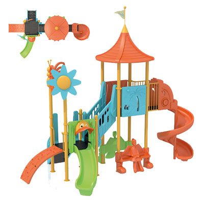 Комбинирано детско игрално съоръжение модел: CS 03-15