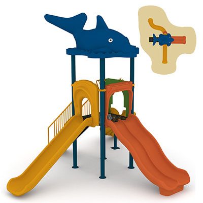 Комбинирано детско игрално съоръжение модел: CXS 02-6