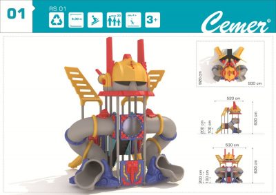 Комбинирано детско игрално съоръжение - RS 01