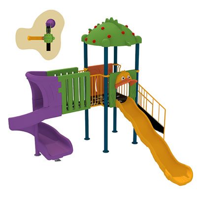Комбинирано детско игрално съоръжение модел: CXS02-23